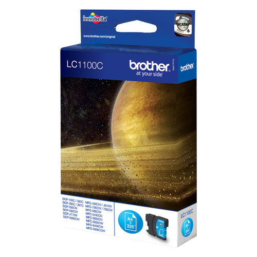 Brother LC-1100C ink cartridge 1 pc(s) Original Cyan Brother LC-1100C ink cartridge 1 pc(s) Original Cyan